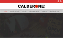 Tablet Screenshot of calderoneclubfoxpoint.com